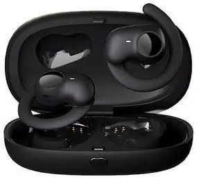 Earless Open Ear Bluetooth Headphones, 40H Play, IPX5 Waterproof, Secure Fit for Sports (Black) Earless Open Ear Bluetooth Headphones, 40H Play, IPX5 Waterproof, Secure Fit for Sports (Black)