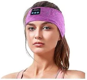 Red Super Soft Wireless Sleep Headband with Bluetooth 5.0 TWS Earphones, 22H Playtime for Comfortable Sleeping & Sports Red Super Soft Wireless Sleep Headband with Bluetooth 5.0 TWS Earphones, 22H Playtime for Comfortable Sleeping & Sports