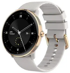 Ecocleanpath Smart Watch for Women, 1.39" AMOLED Fitness Tracker with Blood Pressure, Heart Rate, Sleep Monitor, IP68 Waterproof