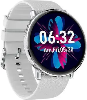 Ecocleanpath 2024 Smart Watch with Call Function, 1.43" AMOLED Display, Bluetooth 5.2, IP68 Waterproof, iPhone Compatible (Silver) Ecocleanpath 2024 Smart Watch with Call Function, 1.43" AMOLED Display, Bluetooth 5.2, IP68 Waterproof, iPhone Compatible (Silver)