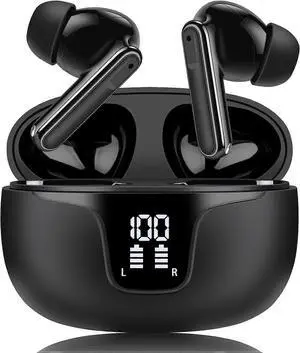 Wireless Earbuds with ANC, LED Display Case, IPX5 Waterproof, 30H Playtime, Bluetooth 5.3 Wireless Earbuds with ANC, LED Display Case, IPX5 Waterproof, 30H Playtime, Bluetooth 5.3