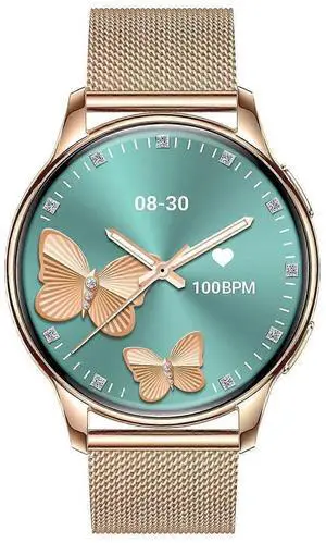 Ecocleanpath Women's Smart Watch: 1.27" Screen, 150+ Sports Modes, Heart Rate & SpO2 Monitor, Menstrual Tracker, IP68 Waterproof Ecocleanpath Women's Smart Watch: 1.27" Screen, 150+ Sports Modes, Heart Rate & SpO2 Monitor, Menstrual Tracker, IP68 Waterproof