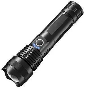 Ecocleanpath LBE 990,000 Lumen Rechargeable Flashlight 2-Pack, High Lumens 5 Modes, 18H Runtime, IPX7 Waterproof
