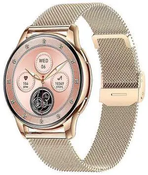 Ecocleanpath Women's Smart Watch with Phone Calls, 1.27" Display, 150+ Sports Modes, Heart Rate & SpO2 Monitor