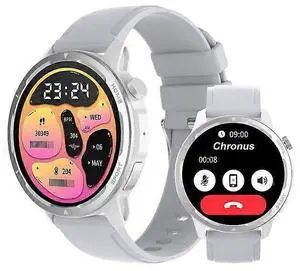 Ecocleanpath S52M Smart Watch (White) - 1.39" IPS Display, Bluetooth Calling, 100+ Exercise Modes Ecocleanpath S52M Smart Watch (White) - 1.39" IPS Display, Bluetooth Calling, 100+ Exercise Modes