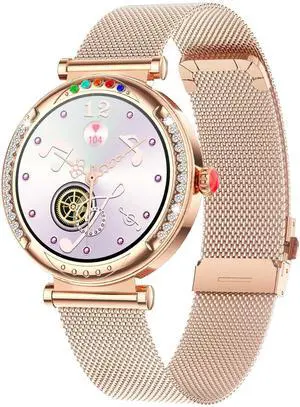 Ecocleanpath CF33 Waterproof Smartwatch with 1.27" Round Touch Screen, 100+ Sports Modes, Heart Rate & Blood Oxygen Monitor Ecocleanpath CF33 Waterproof Smartwatch with 1.27" Round Touch Screen, 100+ Sports Modes, Heart Rate & Blood Oxygen Monitor