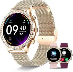 Ecocleanpath Elegant Smart Watch for Women with Bluetooth Calls, 1.32" HD Screen & Health Tracking Ecocleanpath Elegant Smart Watch for Women with Bluetooth Calls, 1.32" HD Screen & Health Tracking