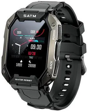 Ecocleanpath Slothcloud Smart Watch for Men: 1.71" HD Fitness Tracker, 24 Sport Modes, Heart Rate & Sleep Monitor Ecocleanpath Slothcloud Smart Watch for Men: 1.71" HD Fitness Tracker, 24 Sport Modes, Heart Rate & Sleep Monitor