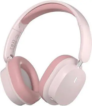 Wireless Bluetooth Headphones with ENC Noise Cancelling, HiFi Stereo, Foldable, 20H Playtime - Pink Wireless Bluetooth Headphones with ENC Noise Cancelling, HiFi Stereo, Foldable, 20H Playtime - Pink
