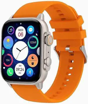 Ecocleanpath HK95 Smart Watch with AMOLED Display, Health Monitor & NFC for Adults