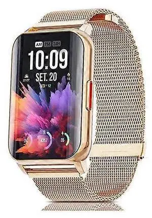Ecocleanpath IP68 Waterproof Fitness Tracker Smartwatch, 1.57" Custom Screen, Heart Rate & Sleep Monitor