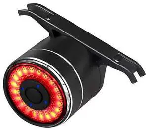 EcocleanpathTowild Smart Brake Bike Rear Light - USB Rechargeable, IPX6 Waterproof, 4 Modes, Black EcocleanpathTowild Smart Brake Bike Rear Light - USB Rechargeable, IPX6 Waterproof, 4 Modes, Black