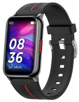 Ecocleanpath IP68 Waterproof Fitness Tracker Smartwatch, 1.57" Screen, Heart Rate & Sleep Monitor, 8 Sports Modes