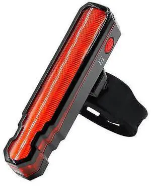 EcocleanpathUSB Rechargeable Bike Tail Light with Laser Lane - 15 Modes, 2H Charge, Waterproof Black Rear Light EcocleanpathUSB Rechargeable Bike Tail Light with Laser Lane - 15 Modes, 2H Charge, Waterproof Black Rear Light