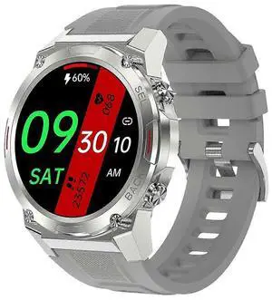 Ecocleanpath YERAD Military Smartwatch for Men: Rugged AMOLED, 30-Day Battery, 100+ Sports Modes Ecocleanpath YERAD Military Smartwatch for Men: Rugged AMOLED, 30-Day Battery, 100+ Sports Modes