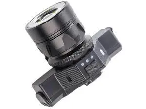 EcocleanpathUSB Rechargeable Bike Headlight - Waterproof LED Mountain Bike Light with Focus Adjustment (Black)