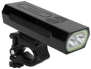 Ecocleanpath2000LM USB Bike Headlight, IPX6 Waterproof, Power Bank & Digital Display - Black Ecocleanpath2000LM USB Bike Headlight, IPX6 Waterproof, Power Bank & Digital Display - Black