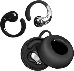Earhook TWS Bluetooth 5.4 Earbuds for Small Ears, 5H Play & Sweatproof, Black Earhook TWS Bluetooth 5.4 Earbuds for Small Ears, 5H Play & Sweatproof, Black