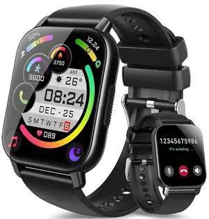 Ecocleanpath 1.83" Bluetooth Calling Smart Watch, IP68 Waterproof, 112 Sports Modes, Heart Rate & Sleep Tracker Ecocleanpath 1.83" Bluetooth Calling Smart Watch, IP68 Waterproof, 112 Sports Modes, Heart Rate & Sleep Tracker