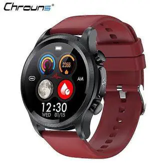 Ecocleanpath Women's Waterproof Sports Smartwatch with ECG, Heart Rate & Sleep Monitor, IP68 Ecocleanpath Women's Waterproof Sports Smartwatch with ECG, Heart Rate & Sleep Monitor, IP68