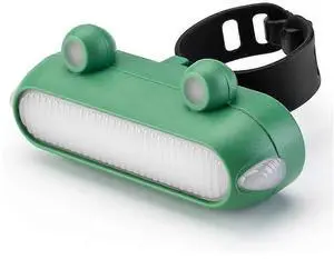 EcocleanpathUSB Rechargeable Bike Taillight, IPX6 Waterproof, 6 Modes with Brake Sensor, Green Frog Design EcocleanpathUSB Rechargeable Bike Taillight, IPX6 Waterproof, 6 Modes with Brake Sensor, Green Frog Design