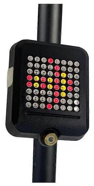 EcocleanpathSmart Bike Tail Light with Remote - Auto Turn Signals, 5 Safety Modes, USB Rechargeable (Black)