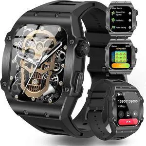 Ecocleanpath Men's Smartwatch with 100+ Sports Modes, 10-Day Battery, Call & Music IP68 Waterproof Ecocleanpath Men's Smartwatch with 100+ Sports Modes, 10-Day Battery, Call & Music IP68 Waterproof