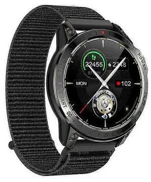 Ecocleanpath Smart Watch 1.45" HD Bluetooth Call, IP68 Waterproof, 100+ Sports Modes, Black