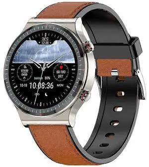 Ecocleanpath Smart Sports Watch Silver, 1.3" HD Screen, 30-Day Battery, Heart Rate & Blood Oxygen Monitor Ecocleanpath Smart Sports Watch Silver, 1.3" HD Screen, 30-Day Battery, Heart Rate & Blood Oxygen Monitor