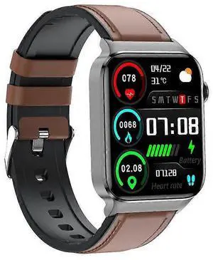 Ecocleanpath 1.83" Smart Watch with Talking Heart Rate & Blood Oxygen Monitor, 123 Sports Modes, Bluetooth Calls for Android/iOS Ecocleanpath 1.83" Smart Watch with Talking Heart Rate & Blood Oxygen Monitor, 123 Sports Modes, Bluetooth Calls for Android/iOS