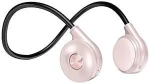 Bluetooth 5.3 Bone Conduction Headphones, IPX6 Waterproof, 30H Playback for Sports & Driving (Pink) Bluetooth 5.3 Bone Conduction Headphones, IPX6 Waterproof, 30H Playback for Sports & Driving (Pink)