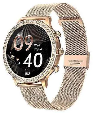 Ecocleanpath Diamond Smart Watch for Women: 1.32" Fitness Tracker with Heart Rate, Blood Oxygen & Sleep Monitor Ecocleanpath Diamond Smart Watch for Women: 1.32" Fitness Tracker with Heart Rate, Blood Oxygen & Sleep Monitor