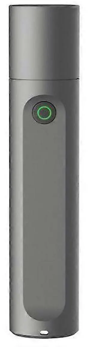 Ecocleanpath Rechargeable LED Flashlight, 280 Lumens, USB-C, 24H Runtime, IP55 Waterproof, Compact Gray