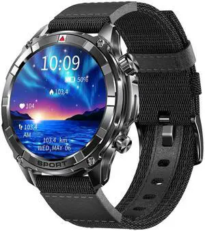Ecocleanpath Bluetooth Calling Smartwatch with Health Monitor, 100 Sports Modes, IP68 Waterproof, 500mAh Battery Ecocleanpath Bluetooth Calling Smartwatch with Health Monitor, 100 Sports Modes, IP68 Waterproof, 500mAh Battery