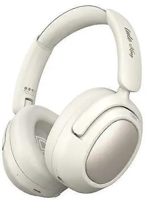 Wireless Gaming Headset Bluetooth 5.3, ANC Noise Cancelling, HiFi Stereo for PS5/PS4/PC/Mobile, White Wireless Gaming Headset Bluetooth 5.3, ANC Noise Cancelling, HiFi Stereo for PS5/PS4/PC/Mobile, White