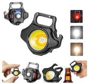 Ecocleanpath Magnetic USB Rechargeable LED Flashlight - 7 Modes, Portable Work Light for Camping, Hiking & Emergency (Black) Ecocleanpath Magnetic USB Rechargeable LED Flashlight - 7 Modes, Portable Work Light for Camping, Hiking & Emergency (Black)