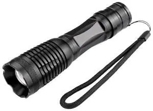 Ecocleanpath Mini UV Flashlight with Black Light, 5 Modes for Camping & Pet Urine Detection (Black)