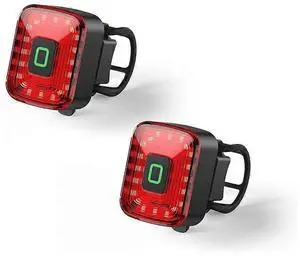 Ecocleanpath2 Pack USB Rechargeable Bike Taillight, 100 Lumens Super Bright, IPX6 Waterproof, Black Ecocleanpath2 Pack USB Rechargeable Bike Taillight, 100 Lumens Super Bright, IPX6 Waterproof, Black