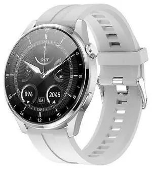 Ecocleanpath 1.45" Smart Watch, IP68 Waterproof, AI Voice, Health Monitor for iPhone Android - Silver Ecocleanpath 1.45" Smart Watch, IP68 Waterproof, AI Voice, Health Monitor for iPhone Android - Silver