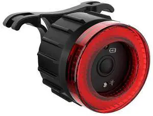 EcocleanpathUSB-C Rechargeable Smart Bike Tail Light, Auto On/Off & Brake Sensing, 6 Modes, IPX5 Waterproof (Black) EcocleanpathUSB-C Rechargeable Smart Bike Tail Light, Auto On/Off & Brake Sensing, 6 Modes, IPX5 Waterproof (Black)