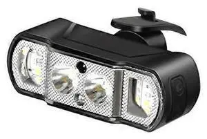 Ecocleanpath2024 Super Bright 350 Lumen USB Rechargeable Bike Headlight with Power Bank, Waterproof for Night Riding (Black) Ecocleanpath2024 Super Bright 350 Lumen USB Rechargeable Bike Headlight with Power Bank, Waterproof for Night Riding (Black)