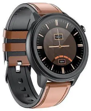 Ecocleanpath Smart Watch with 1.3" HD Touch Screen, IP68 Waterproof, Brown - Heart Rate & Call Features Ecocleanpath Smart Watch with 1.3" HD Touch Screen, IP68 Waterproof, Brown - Heart Rate & Call Features