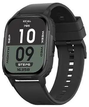 Ecocleanpath Smart Watch 2.01" HD Screen, 123 Sports Modes, Heart Rate & Sleep Monitor, Black