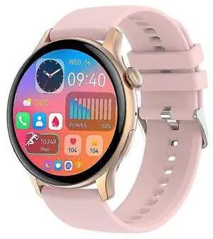 Ecocleanpath Gold Smart Watch, 1.43" AMOLED Screen, IP68 Waterproof, Multiple Sports Modes & Bluetooth Calls Ecocleanpath Gold Smart Watch, 1.43" AMOLED Screen, IP68 Waterproof, Multiple Sports Modes & Bluetooth Calls