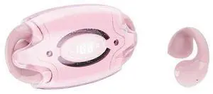 Bluetooth 5.3 Open Ear Clip Headphones with Mic, 30H Playtime, IPX5 Sweatproof, Pink for Women Bluetooth 5.3 Open Ear Clip Headphones with Mic, 30H Playtime, IPX5 Sweatproof, Pink for Women