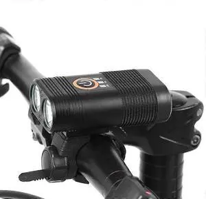EcocleanpathBlack Aluminium Alloy Waterproof Bike Headlight - 5 Modes, USB Rechargeable, 360° Adjustable Mount EcocleanpathBlack Aluminium Alloy Waterproof Bike Headlight - 5 Modes, USB Rechargeable, 360° Adjustable Mount