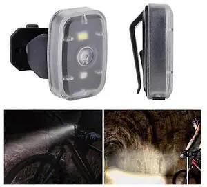 EcocleanpathUSB Rechargeable LED Bike Tail Light - Waterproof Safety Light for Night Cycling & Running (White) EcocleanpathUSB Rechargeable LED Bike Tail Light - Waterproof Safety Light for Night Cycling & Running (White)