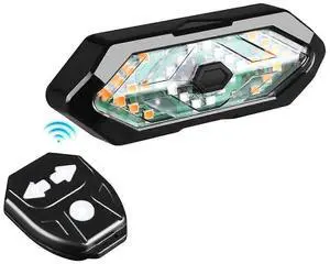 EcocleanpathSmart Bike Tail Light with Turn Signals & Brake Light, Waterproof Horn & Remote for Night Riding Safety EcocleanpathSmart Bike Tail Light with Turn Signals & Brake Light, Waterproof Horn & Remote for Night Riding Safety