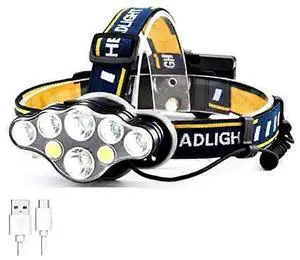 Ecocleanpath 4000LM T6 LED Headlamp, 3-Mode Zoom Headlight, Waterproof Head Torch for Camping & Hunting (Red/Black) Ecocleanpath 4000LM T6 LED Headlamp, 3-Mode Zoom Headlight, Waterproof Head Torch for Camping & Hunting (Red/Black)