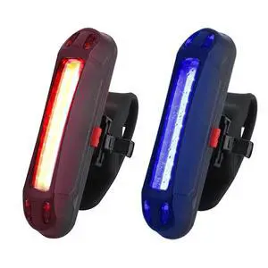 EcocleanpathUSB Rechargeable LED Bike Rear Light - 5 Modes, Red/Blue, 12g Lightweight for Night Riding EcocleanpathUSB Rechargeable LED Bike Rear Light - 5 Modes, Red/Blue, 12g Lightweight for Night Riding